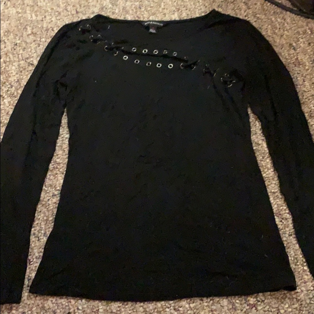 Rock & Republic Cutout Top